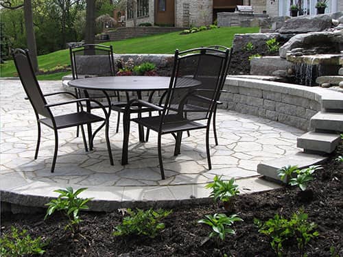 patio GREYSTONE Landscape Design Garden Backyard Front Entrance Driveway 2